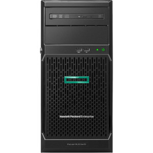 HPE ProLiant ML30 G10 4U Tower Server - 1 x Xeon E-2134 - 16 GB RAM HDD SSD - Serial ATA/600 - P06789-S01