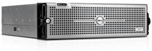 Part No: MD1000 - Dell POWERVAULT MD1000 - NO CPU NO RAM 2X Controller 2X Power Bezel Rails with A PERC 6/E Controller