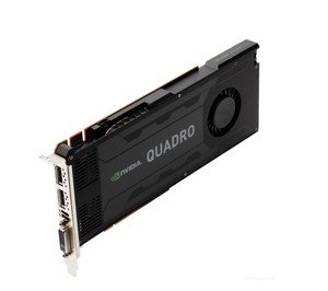 Part No: CN3GX - Dell nVidia QUADRO K4000 3GB GDDR5GDDR5 SDRAM PCI Express 2.0 X16 Graphics Card without Cable