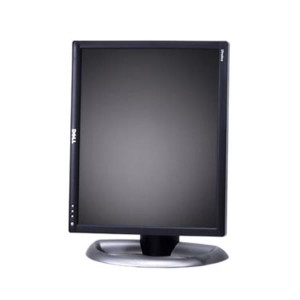 Part No: 1901FP - Dell 19-inch (1280x1024) TFT Flat Panel Display 0.29mm DVI VGA (HD-15) Silver on Black