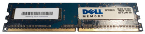 Part No: SNPXG700C/1G - Dell 1GB(1X1GB)800MHz PC2-6400 240-Pin DDR2 SDRAM DIMM NON ECC UNBUFFERED Dell Memory FO
