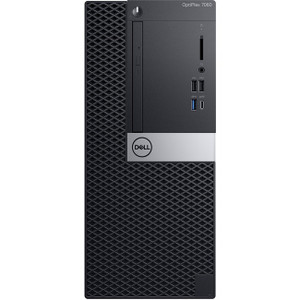 Dell OptiPlex 7000 7060 Desktop Computer - Core i7 i7-8700 - 16 GB RAM - 256 SSD - Mini-tower - RNX86