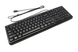 Part No: 7KKPH - Dell Slim USB Multimedia Keyboard W Volume Control