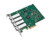 Part No: I350F4 - Intel I350-F4 1000Base-SX Quad Port PCI Express x4 Ethernet Server Adapter