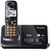 Part No: KX-TG9321T - Panasonic KX-TG9321T Cordless Phone 1.90 GHz DECT 6.0 Metallic Black 2 x Phone Line Caller ID Speakerphone Backlight (Refurbished)