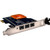 Part No: 130988 - LaCie 130988 3-port FireWire Adapter - 3 x 9-pin IEEE 1394b FireWire - Plug-in Card
