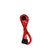 BitFenix Alchemy Multisleeved 45cm 4Pin Molex Male to 4Pin Molex Female Extension Cable (Red)