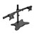 Tripp Lite Dual-Monitor TV Desktop Display Mount Stand Full Motion 13"- 27" - DDR1327SDD