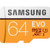 Samsung MicroSDXC EVO Memory Card w/ Adapter 64GB