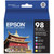 Epson Claria T098920 Ink Cartridge - Cyan, Magenta, Yellow, Light Magenta - T098920-S