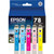 Epson - T078920S Color Ink Cartridge Set - T078920-S