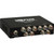 Tripp Lite 4-Port Component Video w/ Stereo Audio over Cat5/Cat6 Extender Splitter - B136-004
