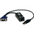 Tripp Lite USB Single Server Interface Unit Virtual Media KVM Switch HD15 RJ45 TAA - B078-101-USB-1