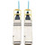 Tripp Lite QSFP28 to Active Optical Cable - 100GbE, AOC, M/M, Aqua, 5 m (16.4 ft.) - N28H-05M-AQ