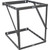 Tripp Lite 8U 12U 22U 2 Post Open Frame Rack Cabinet Expandable 23.5" Depth Wall Mount - SRWO8U22DP