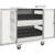 Tripp Lite 32-Port AC Charging Cart Storage Station Chromebook Laptop White - CSC32ACW