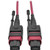Tripp Lite 3M MTP MPO Multimode Patch Cable 12 Fiber 40/100Gb OM4 50/ 125 CMP - N845-03M-12-MG