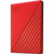 WD My Passport WDBYVG0020BRD-WESN 2 TB Portable Hard Drive - External - Red - WDBYVG0020BRD-WESN