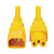 Eaton P018-010-AYW power cable Yellow 122" (3.1 m) C14 coupler C15 coupler