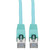 Tripp Lite N262-001-AQ networking cable Aqua color 12.2" (0.31 m) Cat6a S/UTP (STP)