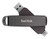 SanDisk SDDDE1-2T00-G46 USB flash drive 2 TB USB Type-A / USB Type-C 3.2 Gen 2 (3.1 Gen 2) Black