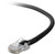 Belkin Cat5e, 50ft, 1 x RJ-45, 1 x RJ-45, Black networking cable 600" (15.2 m) - A3L791-50-BLK