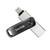 SanDisk iXpand Go USB flash drive 64 GB USB Type-A / USB Type-C 3.2 Gen 1 (3.1 Gen 1) Black, Silver - SDIX60N-064G-AN6NN