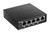 D-Link DGS-1005P Unmanaged L2 Gigabit Ethernet (10/100/1000) Power over Ethernet (PoE) Black