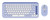 Logitech POP Icon Combo keyboard Mouse included Universal Bluetooth QWERTY English Lilac, White - 920-013043