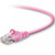 Belkin RJ45 CAT5e Patch Cable, Snagless Molded 7ft. networking cable Pink 82.7" (2.1 m) - A3L791-07-PNK-S
