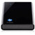 Part No: HPBAAC3200ABK-NHSN - HP SimpleSave 320GB USB 2.0 Portable External Hard Drive (Gloss Black)