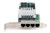 Part No: 435508-B21B - HP NC364T PCI-Express Quad Port 10/100/1000Base-T Gigabit Ethernet Network Interface Card (NIC)