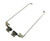 Part No: FJ756 - Dell LCD Left Metal Bracket for XPS M1210