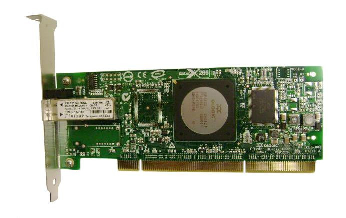 Part No: 39M5894 - IBM 4GB Single -Port 64-bit 133MHz PCI-X Fibre Channel Host Bus Adapter with Standard Bracket Card
