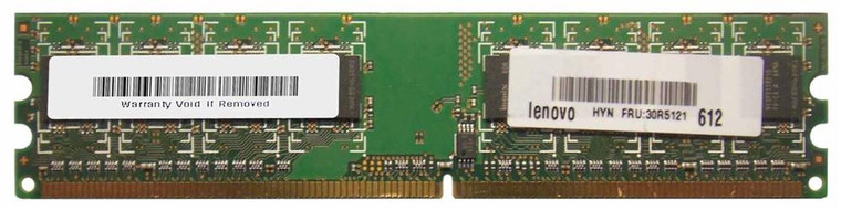 Part No: 30R5121 - IBM 512MB PC2-4200 DDR2 533MHz 240-Pin CL4 SDRAM UDIMM IBM Memory