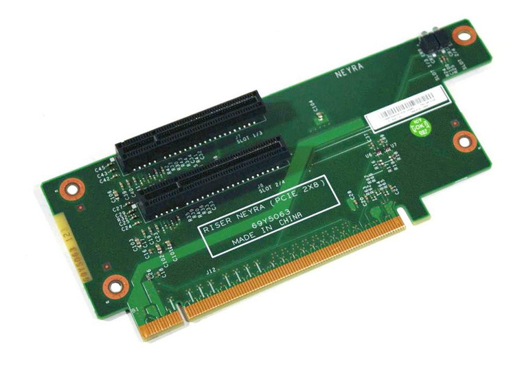 Part No: 69Y2328 - IBM X8 TWO-SLOT PCI Express GEN2 Riser Card for System x3690 X5