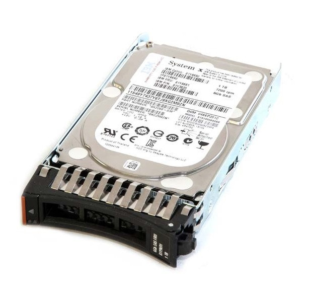 81Y9691 - IBM 1TB 7200RPM SAS 6GB/s Hot-Pluggable 2.5-inch Hard Drive
