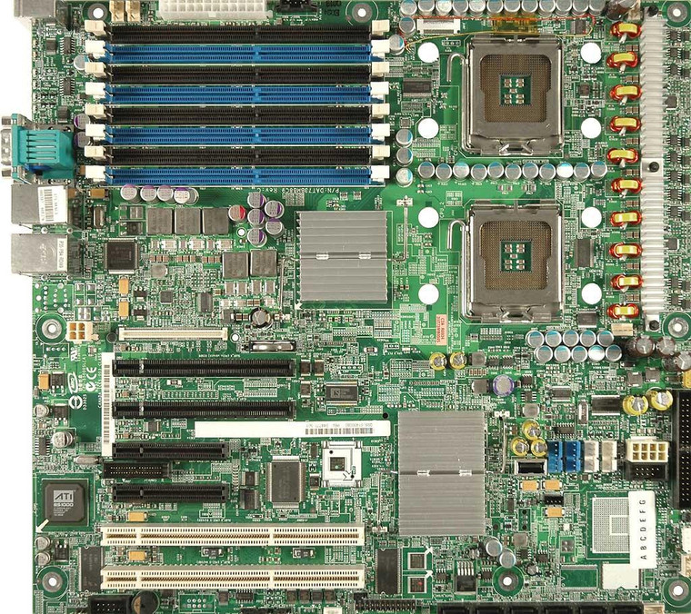 Part No: S5000PSL - Intel Socket J (771-Pin LGA) Dual Xeon Server Board 1333MHz FSB 32GB ECC FBDIMMS MEM