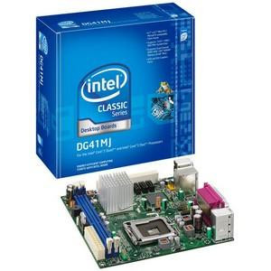 Part No: BLKDG41MJ - Intel DG41MJ Desktop Motherboard G41 Express Chipset Socket LGA-775 (1 x Single Pack) (Refurbished)