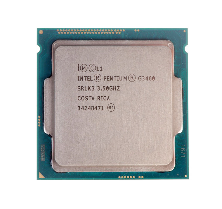 Part No: SR1K3 - Intel PENTIUM ROCESSOR G3460 Dual Core 3.5GHz 3MB SMART Cache Socket FCLGA1150 5GT/S DMI2 22NM 53W Processor