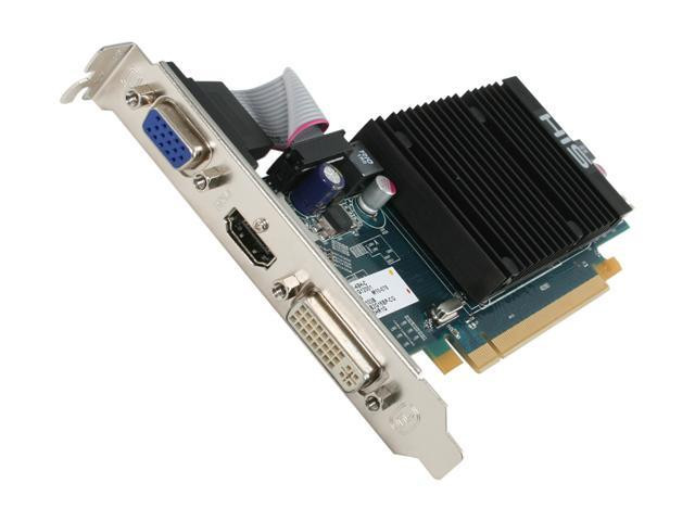 Part No: H545H1GDL - Hightech Information HIS ATI Radeon HD5450 Silence 1GB DDR3 VGA/ DVI/ DisplayPort Low Profile PCI-Express Video Card