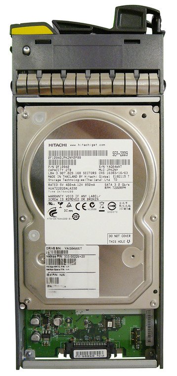 HUA722020ALA330 - Hitachi Ultrastar A7K2000 2TB 7200RPM 32MB Cache SATA 3GB/s 7-Pin 3.5-inch Enterprise Hard Drive