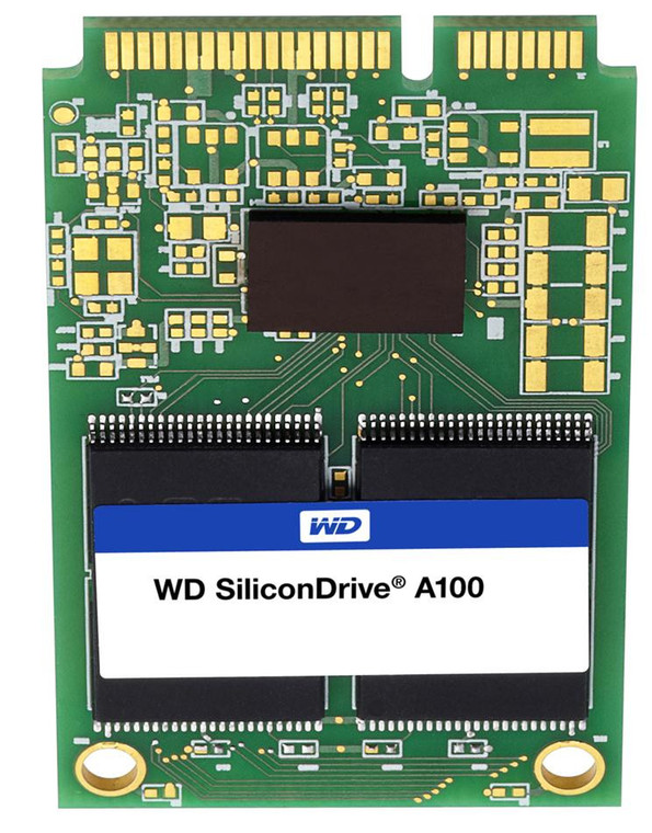 Part No: SSD-M0004SC-7100 - Western Digital SiliconDrive A100 4GB mSATA 3Gbps Hot Swap SLC Solid State Drive (Refurbished)