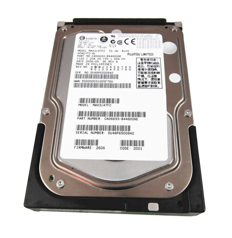 Part No: MAX3147FC - Toshiba Enterprise MAX 147 GB 3.5 Internal Hard Drive - Fibre Channel - 15000 rpm - 8 MB Buffer