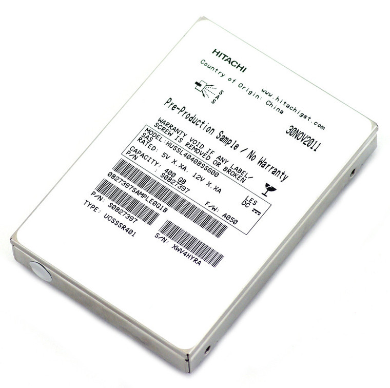 Part No: HUSSL4020BSS600 - Hitachi Ultrastar SSD400S.B 200GB SFF 2.5-inch SLC NAND Solid State Drive
