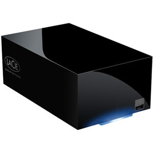 Part No: 301519KUA - LaCie 301519KUA Network Space MAX Network Storage Server - 2 TB (2 x 1 TB) - RJ-45 Network Type A USB Type B USB