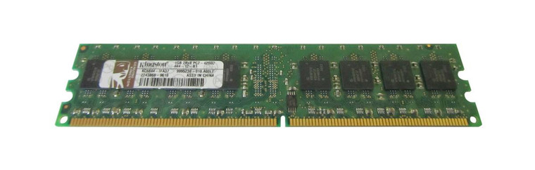 Part No: KC6844-IFA37 - Kingston 1GB PC2-4200 DDR2-533MHz non-ECC Unbuffered CL4 240-Pin DIMM Memory Module