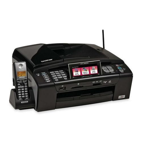 Part No: MFC-990CW - Brother (6000 x 1200) dpi 33ppm (Mono) / 27ppm (Color) 33.6Kbps Fax Modem 100-Sheets USB 2.0 Fast Ethernet Wi-Fi 802.11b/g All-in-One Color