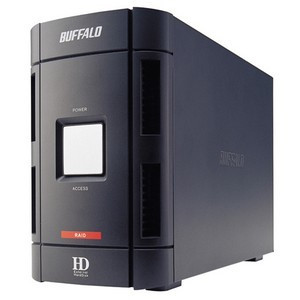 Part No: HD-W2.0TIU2/R1 - Buffalo DriveStation Duo Hard Drive Array - 2 x HDD Installed - 2 TB Installed HDD Capacity