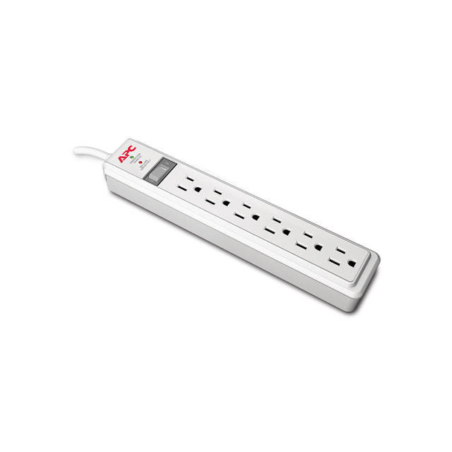 APC P610 Essential SurgeArrest 6-Outlet 120V 10 ft. Surge Protector